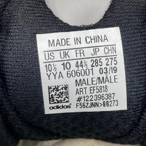 Adidas Mens FYW S-97 Sneaker Size 10.5 Light Solid Grey Torsion - Picture 7 of 7